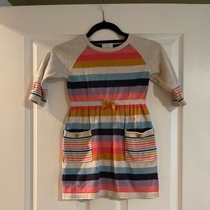 Hanna Andersson Striped Sweater-dress